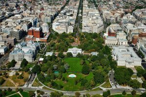 Aerial Photography of Concrete Buildings in Washington DC