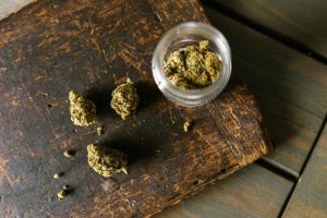 A photo of a cannabis bud